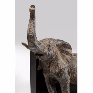 Podpórki na książki ELEPHANTS 42 - brązowy