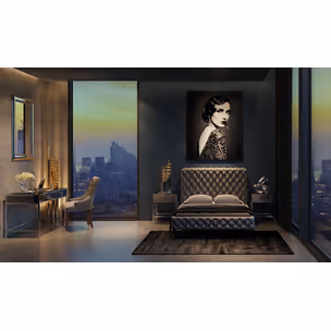 Dywan z wiskozy COSY ROCK 240x170 - antracyt