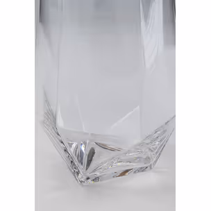 Szklanka do drinków DIAMOND GOLD RIM - transparentny/złoty
