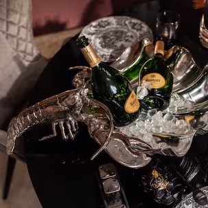 Cooler aluminiowy LOBSTER - srebrny