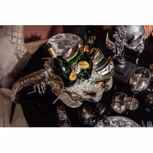 Cooler aluminiowy LOBSTER - srebrny
