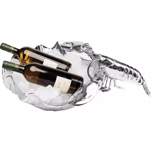 Cooler aluminiowy LOBSTER - srebrny