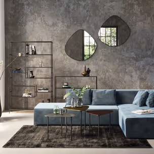 Dywan z wiskozy COSY ROCK 300x200 - antracyt