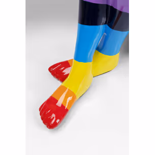Figurka dekoracyjna GANGSTER RABBIT RAINBOW - multikolor