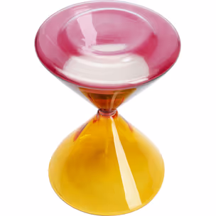 Klepsydra HOURGLASS - czerwony/pomarańczowy