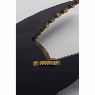Dekoracja ścienna SWALLOW MIRROR 37x25 - lustrzany/złoty