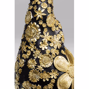 Figurka dekoracyjna GNOME STANDING 46 - czarny/złoty