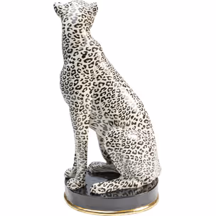 Figurka dekoracyjna CHEETAH - beżowy/czarny