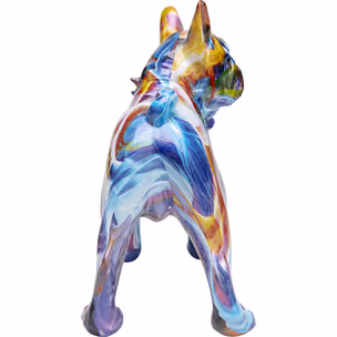 Figurka dekoracyjna FRENCHIE COLORFUL - multikolor
