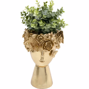 Wazon dekoracyjny FLOWERCROWN 20 - złoty