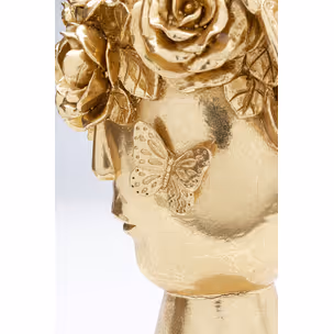 Wazon dekoracyjny FLOWERCROWN 20 - złoty