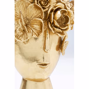 Wazon dekoracyjny FLOWERCROWN 20 - złoty