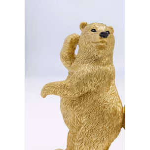 Figurka dekoracyjna TIPSY DANCING BEARS - złoty