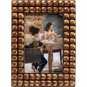 Ramka na zdjęcia BUTTONS 16x21 - brązowy