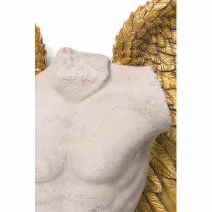 Dekoracja ścienna GUARDIAN ANGEL MALE 208x136 - beżowy/złoty