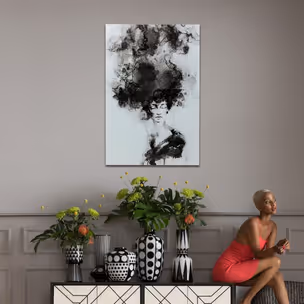 Obraz SMOKEY HAIR 100x150