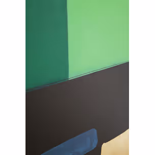 Obraz ABSTRACT SHAPES GREEN 73x143
