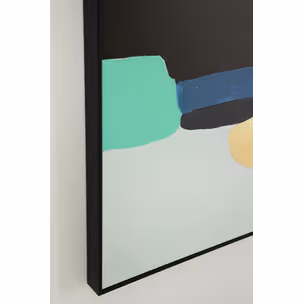 Obraz ABSTRACT SHAPES GREEN 73x143