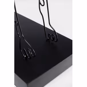 Dekoracja stojąca WIRE ATTACK DOG - czarny