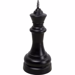 Dekoracja stojąca CHESS KING - czarny