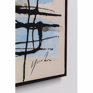 Obraz akrylowy DUST BLUE 100x100