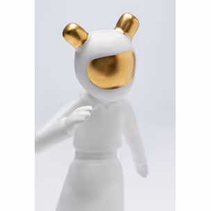 Figurka dekoracyjna SKATING ASTRONAUT 33 - biały