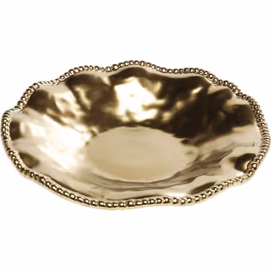 Półmisek porcelanowy BELL 36 - złoty
