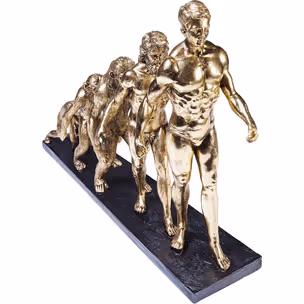 Figurka dekoracyjna EVOLUTION - złoty