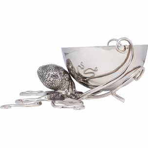 Cooler do butelek OCTOPUS 46 - srebrny