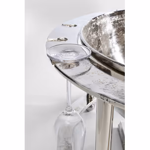 Cooler do butelek BUBBLY TIME - srebrny