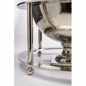 Cooler do butelek BUBBLY TIME - srebrny