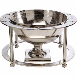 Cooler do butelek BUBBLY TIME - srebrny
