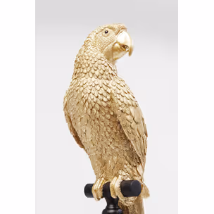 Dekoracja stojąca PARROT - złoty
