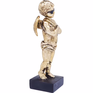 Figurka dekoracyjna COOL ANGEL - złoty