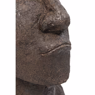 Figurka dekoracyjna EASTER ISLAND 80 cm - szary