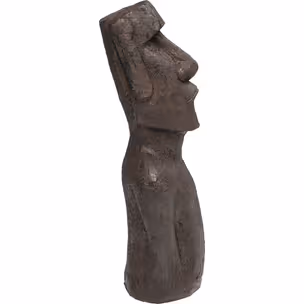 Figurka dekoracyjna EASTER ISLAND 80 cm - szary