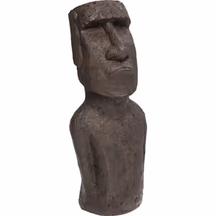 Figurka dekoracyjna EASTER ISLAND 80 cm - szary