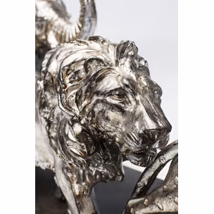 Figurka dekoracyjna ANIMAL JOURNEY - srebrny