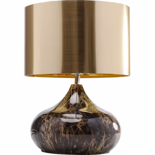 Lampa stołowa MAMO DELUXE - złoty/brązowy