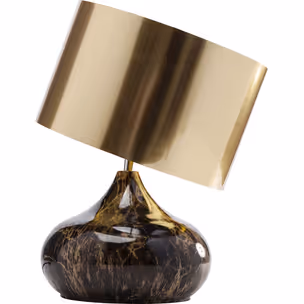Lampa stołowa MAMO DELUXE - złoty/brązowy