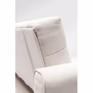 Sofa 3-osobowa rozkładana MILCHBAR - beżowy/czarny