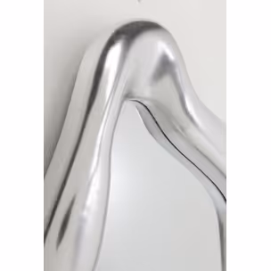 Lustro wiszące HOLOGRAM 76x119 - srebrny