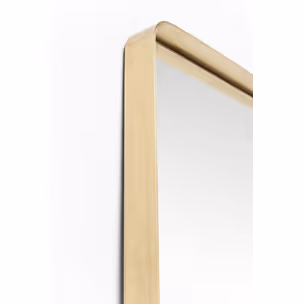 Lustro wiszące CURVE 70x200 - mosiądz