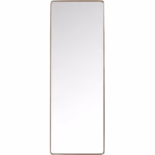 Lustro CURVE 70x200 - miedziany