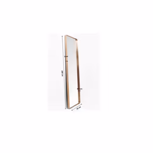 Lustro CURVE 70x200 - miedziany