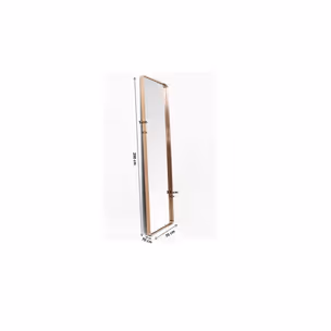 Lustro CURVE 70x200 - miedziany