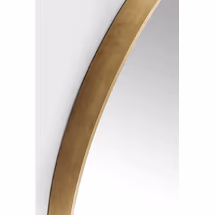 Lustro okrągłe CURVE 100 - mosiądz