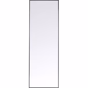 Lustro wiszące BELLA 30x130 - czarny