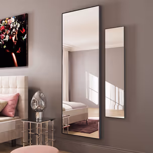 Lustro wiszące BELLA 30x130 - czarny