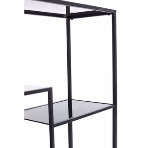 Regał LOFT 115x100 - czarny